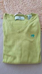 SCOTCH SHRUNK SWEATER TRUI LIMEGROEN 116, Trui of Vest, Scotch Shrunk, Ophalen of Verzenden, Zo goed als nieuw