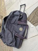 Kipling reistas/trolley, Wieltjes, 30 cm of meer, Zwart, Ophalen of Verzenden
