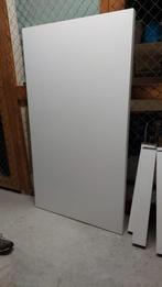 GRATIS Eettafel hoogglans wit, Huis en Inrichting, Tafels | Eettafels, Ophalen, Kunststof, Gebruikt, 100 tot 150 cm