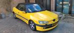 Peugeot 306 2.0L 16v cabrio 1997, Auto's, Voorwielaandrijving, 1998 cc, Zwart, Cabriolet