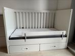 IKEA Ledikant + Matras Himlavalv en Zijsteun, Ophalen, Zo goed als nieuw, 140 tot 160 cm, Minder dan 70 cm