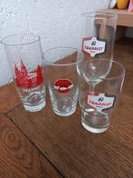 Set van 4 La Trappe Bierglazen, Ophalen of Verzenden, Gebruikt, Bierglas
