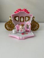 Sylvanian family koets compleet als nieuw prinses, Ophalen of Verzenden, Zo goed als nieuw