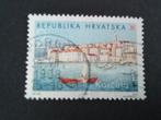 Kroatië 44 - plaats Korcûla, Verzenden, Gestempeld, Plaats of Gebouw