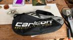 Badmintas carlton meerdere rackets, Ophalen of Verzenden, Zo goed als nieuw, Tas