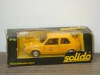 VW Volkswagen Golf Swizz Post - Solido 19 France 1:43, Solido, Auto, Verzenden, Solido
