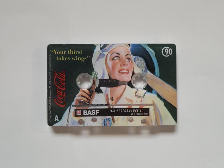 BASF High Performance II MC Coca Cola Edition Cassettebandje, Cd's en Dvd's, Cassettebandjes, Gebruikt, Voorbespeeld, Overige genres
