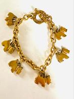 Vintage Scottie armband Agatha Paris, Gebruikt, Staal, Ophalen of Verzenden, Met bedels of kralen