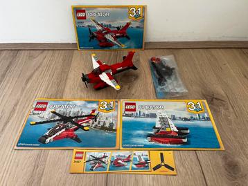 Lego Creator 3-in-1 Rode Helikopter o.a. (31057) beschikbaar voor biedingen