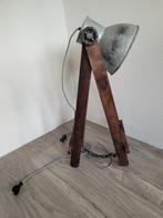 Tafellamp, Ophalen, Zo goed als nieuw, Hout, Minder dan 50 cm