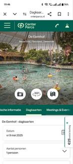 2 zwembandjes Center Parcs De Eemhof 9 mei as, Twee personen