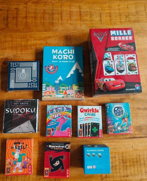 Meerdere gezelschapspellen, Hobby en Vrije tijd, Gezelschapsspellen | Kaartspellen, Nieuw, Ophalen