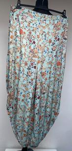 Superleuke lichtblauwe harem broek  bloemen Rainbow 46, Ophalen of Verzenden, Zo goed als nieuw, Maat 46/48 (XL) of groter, Blauw