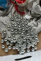 Vintage oude kerst slinger zilver kleur, Ophalen of Verzenden, Zo goed als nieuw