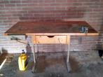 werkbankje opknapper, Doe-het-zelf en Verbouw, Werkbanken, Ophalen, Gebruikt, 120 tot 170 cm, Bankschroef