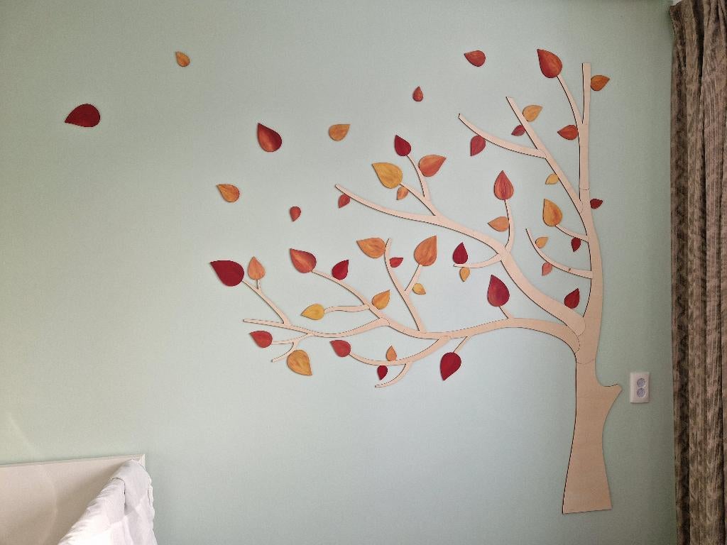 Muurdecoratie boom hout, Kinderen en Baby's, Kinderkamer | Inrichting en Decoratie, Ophalen, Nieuw, Wanddecoratie