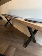 Hiuten eetkamerbank, Ophalen, Zo goed als nieuw, Industrieel, 6 tot 8 stoelen