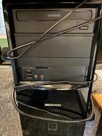Complete Medion PC, Computers en Software, Desktop Pc's, Ophalen, HDD, 2 tot 3 Ghz, Met monitor