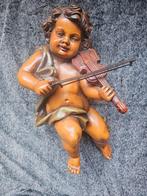 Antieke Muziek Engel met Viool, Antiek en Kunst, Ophalen
