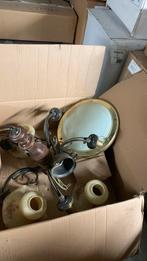 Antieke hanglamp en plafondlamp, Ophalen