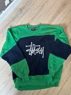Stüssy sweater reworked, Ophalen of Verzenden, Zo goed als nieuw, Maat 38/40 (M), Groen