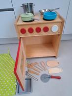 Houten Kinderkookstel, Ophalen of Verzenden, Gebruikt, Hout, Speelkeuken