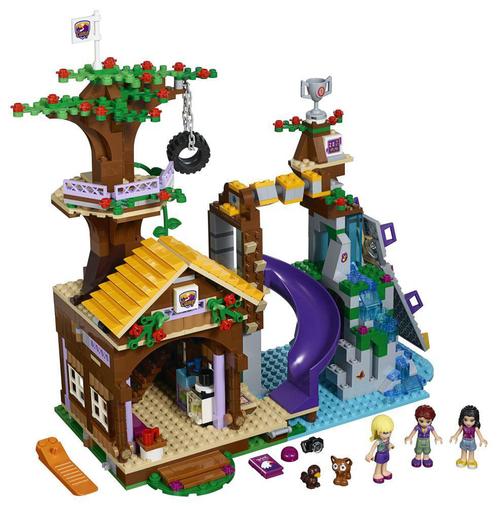 Lego Friends Avonturenkamp Boomhuis 41122, Kinderen en Baby's, Speelgoed | Duplo en Lego, Lego, Complete set, Ophalen of Verzenden
