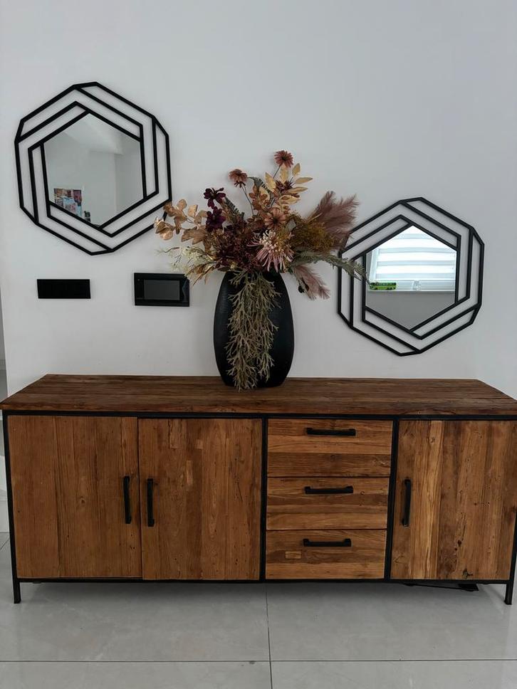 Diverse Inboedel te Koop, Huis en Inrichting, Kasten | Dressoirs, Gebruikt, 150 tot 200 cm, 50 tot 75 cm, Met lade(s), Eikenhout