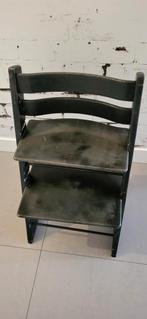 Stokke trip trap zwart, Kinderen en Baby's, Kinderstoelen, Ophalen, Gebruikt, Meegroeistoel