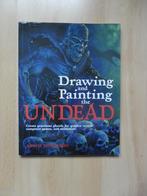 Tekenboek ‘Drawing and painting the undead’, Ophalen of Verzenden, Boek of Gids, Zo goed als nieuw