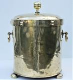 Antieke messing Hollandse doofpot, Ophalen of Verzenden