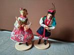 2 vintage Poolse poppetjes klederdracht, Ophalen of Verzenden, Zo goed als nieuw, Nvt, Nvt