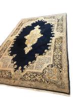 Perzisch tapijt handgeknoopt Kerman Oosters vloerkleed wol, 200 cm of meer, 200 cm of meer, Gebruikt, Rechthoekig
