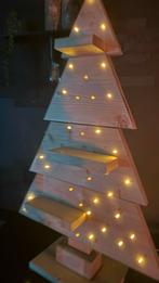 Houten Kerstboom met Verlichting - Dimbare LED, Diversen, Kerst, Ophalen, Zo goed als nieuw