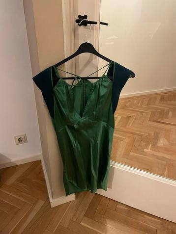 Groene zijde top Isabel Marant maat 1 (36) beschikbaar voor biedingen