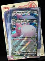 Wigglytuff ex - Pokémon 151, Ophalen of Verzenden, Zo goed als nieuw, Meerdere kaarten, Foil