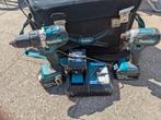 Makita set 18V met 3 accu's, Doe-het-zelf en Verbouw, Gereedschap | Boormachines, Ophalen of Verzenden, 600 watt of meer
