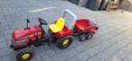 Tractor en kiepkar, Ophalen, Gebruikt