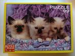 Puzzle pleasure 99 stukjes puzzel, Hobby en Vrije tijd, Denksport en Puzzels, Ophalen of Verzenden, Minder dan 500 stukjes, Gebruikt