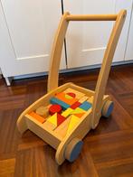 loopwagen met blokken, Ophalen, Gebruikt, Duw- of Trekspeelgoed