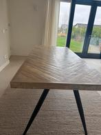 Visgraat eettafel acacia - Woood - Loods 5, Huis en Inrichting, Verzenden, 200 cm of meer, 50 tot 100 cm, Zo goed als nieuw