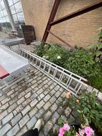 Ladder (schuifladder, 8 meter), Doe-het-zelf en Verbouw, Ladders en Trappen, Ophalen, Zo goed als nieuw, 4 meter of meer