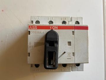 ABB OT63ML4 Modulaire lastscheider 4P, 80Ampere, IP20 beschikbaar voor biedingen