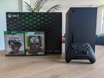 Xbox Series X (zo goed als nieuw) + 2 spellen (Call of Duty), Ophalen, Vanaf 18 jaar, Zo goed als nieuw, 3 spelers of meer