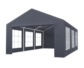 Partytent huren | antraciet 3x6 | Inclusief opbouw & afbouw beschikbaar voor biedingen