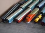Grote Partij Treinen - Locomotief Wagons etc, Hobby en Vrije tijd, Modeltreinen | H0, Locomotief, Gebruikt, Verzenden