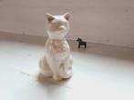 Zweedse Vintage Rosa Ljung keramisch beeld - Poes, Ophalen