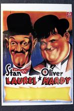 Stan Laurel & Oliver Hardy (de Dikke en de Dunne), acteurs, Verzenden, 1960 tot 1980, Ongelopen, Sterren en Beroemdheden