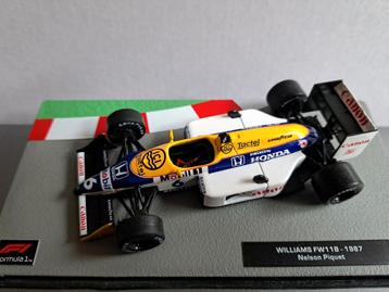 Williams FW11B, Nelson Piquet, 1987, 1:43, nieuw  beschikbaar voor biedingen
