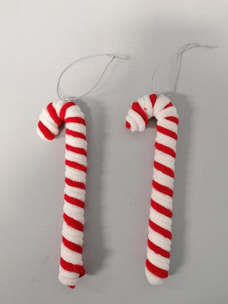 Stoffen kersthangers, Diversen, Kerst, Zo goed als nieuw, Ophalen of Verzenden